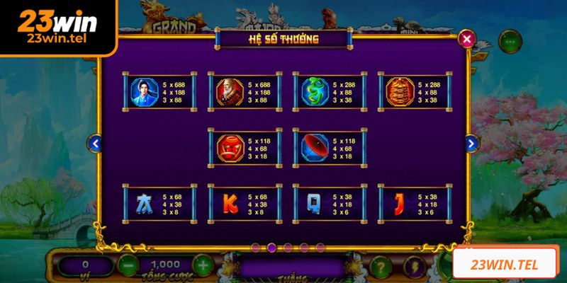 Thanh Xà Bạch Xà 23WIN Hành Trình Săn Jackpot Huyền Bí 3 Mỗi tính năng đều có hướng dẫn chi tiết, hỗ trợ người chơi